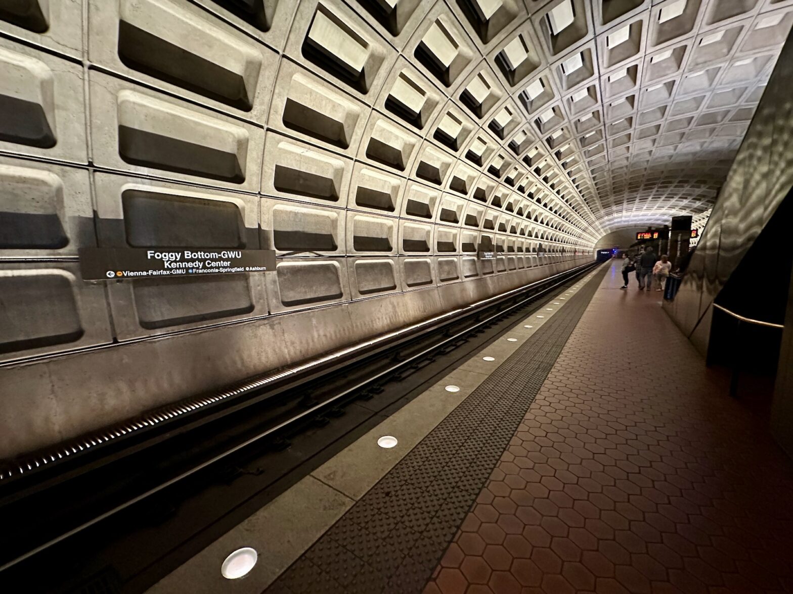 Metro Station in Washington DC